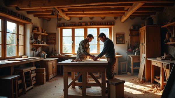 Des artisans de menuiserie en Haute-Savoie pour vos projets