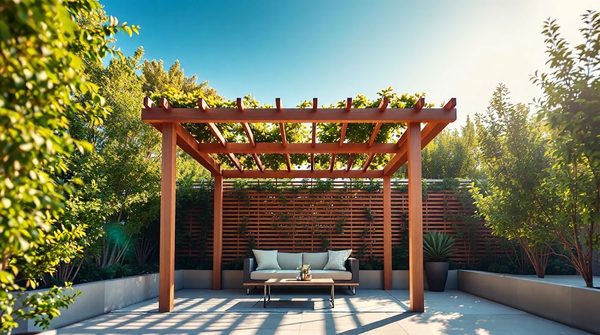 La pergola 4x6 : un espace extérieur adaptable et chic